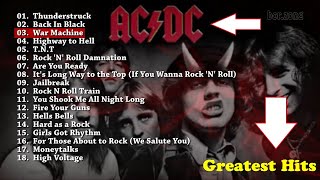 ACDC Greatest Hits Playlist  The Best [upl. by Keldon]