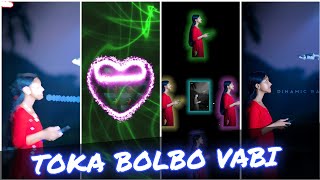 TOKA BOLBO VABI KI6U ALOPO KOTHAI NEW TRENDING SONG XML FILE VIDEO BY OFFICIAL SANTU EDITZ 🖌️ [upl. by Swor]