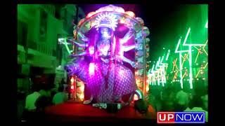 2017 Dussehra lighting and Chowki  Allahabad [upl. by Atinnod243]