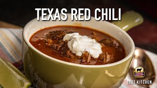 How to Make Texas Red Chili  Beef Chili Recipe [upl. by Huxley]