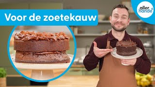 Gek op CHOCOLADE Maak deze heerlijke chocoladetaart  Allerhande [upl. by Lucien]