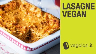 Lasagne vegane con ragù di seitan 100 vegetali [upl. by Oeram]