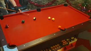 6ft pool table  9 ball break and run 156 [upl. by Gian]