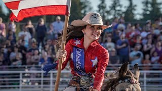 2024 Columbia County Fair amp Rodeo Grand Entry  71924 [upl. by Sivar]