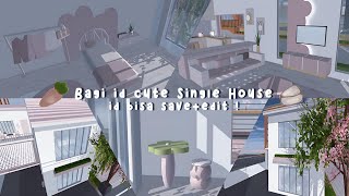 𐚈┊Cute single house 「 id bisa save and edit 」✽ ┊ sss ₍՞っ ̫՞₎ [upl. by Nuavahs263]