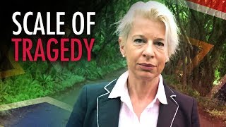 Katie Hopkins in South Africa quotA cross for every white farmer killedquot [upl. by Bland]