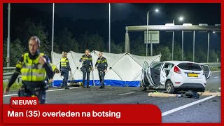 Dode bij ongeval op de A9 bij Heiloo [upl. by Olaf820]