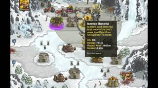 Kingdom Rush  Premium Content  Glacial Heights [upl. by Romeyn]