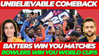 India’s UNBELIEVABLE comeback to win T20 World Cup 2024 [upl. by Atekal892]