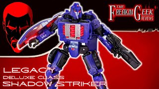 Legacy Deluxe SHADOW STRIKER EmGos Transformers Reviews N Stuff [upl. by Aimar]