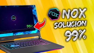 Nox Player no Abre se Queda Cargando en 99 👉 3 SOLUCIONES [upl. by Pomeroy]