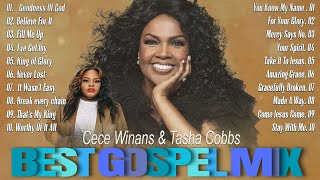 Best Gospel Mix 2024 With Lyrics  Top 50 Gospel Music Of All Time  CeCe Winans Tasha Cobbs [upl. by Claudy]