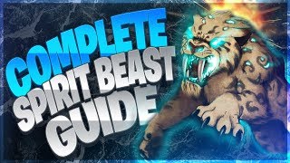 COMPLETE SPIRIT BEAST GUIDE HUNTER PETS IN BFA World Of Warcraft 801 [upl. by Rider222]