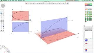 109 IC11 Intersecting 2D Curves in Perspective [upl. by Elleoj]