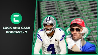 Time to sell on the Cowboys  NFL Week 15 Picks  UFC 296  Lock and Cash Podcast  7 [upl. by Artema]