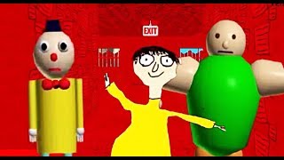 CLOWN BALDI CAN MAKE YOU LAUGH TO DE THROUGH JOY  Baldis Basics MOD Clown Basics [upl. by Andriette503]