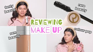 make up review Fenty Beauty REM Beauty Rare Beauty [upl. by Rinee610]