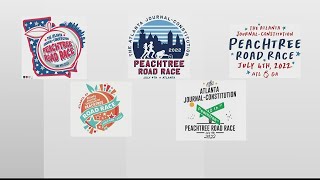 Vote to pick the next Peachtree Road Race shirt [upl. by Bohrer]