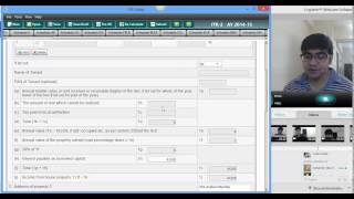 2Filing returns online How to fill Schedule HP for Self occupied property [upl. by Jeffy]