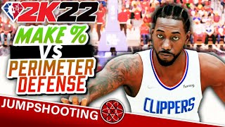 The POWER of 99 Perimeter Defense on NBA 2K22 by 2K Lab [upl. by Leitao]