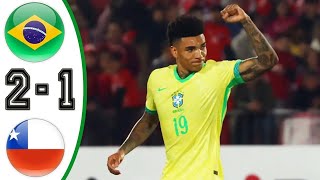 Brasil vs Chile Highlights amp All Goals 2024 HD [upl. by Patrich]