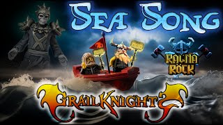 🌊 Sea Song Grailknights  Levels 6 amp 9 Lego Edition Ragnarock Splitscreen Brickfilm [upl. by Ahsile]