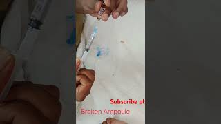 How to broken Ampule [upl. by Trimble]