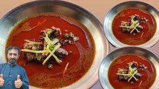 Nihari Recipe  Quick and Easy Special Nihari Recipe  By nazir Jan foods [upl. by Brent]