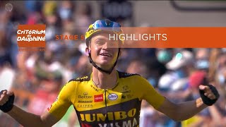 Critérium du Dauphiné 2020  Stage 5  Stage highlights [upl. by Neirb939]