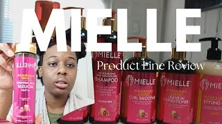 Mielle Product Line Review On 4C Natural Hair First Time Impression [upl. by Rodie]