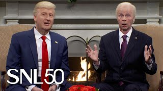 Trump and Biden Meeting Cold Open  SNL [upl. by Ytisahcal]