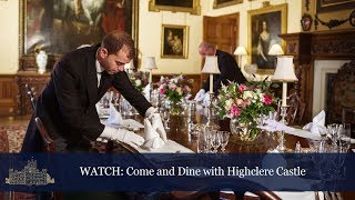 Come and Dine with Highclere Castle [upl. by Asiole]