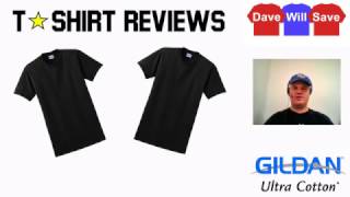 Gildan Ultra Cotton TShirt Review [upl. by Mead]