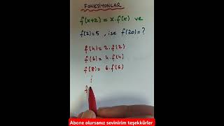 Fonksiyonlar 2025 tyt aytmatematik yks fonksiyonlar [upl. by Taro]