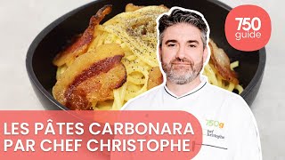 La meilleure façon de Réussir les pâtes carbonara  750g [upl. by Aratal]