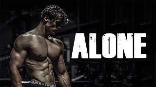 ALONE  Gym Motivation 😔 [upl. by Docila]