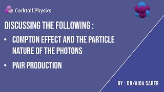 Compton Scattering and pair production [upl. by Anitsirt329]