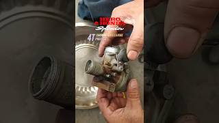 Cleaning carburetor Hero honda splendor carburetorcleaning bikemaintenance automobile splendor [upl. by Nairda]