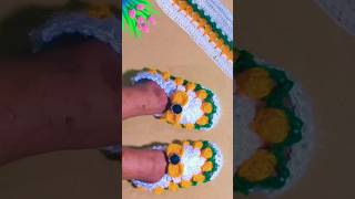 PHULO WALA SOCKS  CROCHET BABY BOOTIES FOR BEGINNERS🧶 shorts trending knittedsocks babyshoes [upl. by Auhel]