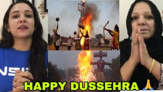 Happy Dussehra 🙏 Special Video  Dussehra Celebrations  Pakistani Reaction [upl. by Heriberto]