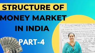 Structure Of Money Market In India  Money Market And Capital Market In India Part  4 [upl. by Mata291]