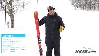 Lannings ReviewVolkl Blaze 86 Skis 2022Skiscom [upl. by Levan]