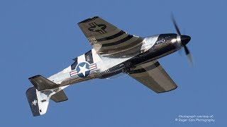 P51 Mustang  SPECTACULAR SOUND No Announcer [upl. by Eppes77]