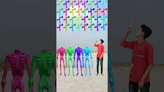 Green Red Purple black amp Blue Siren vs Me correct head matching new game magical video viral vfx [upl. by Nnayecats]