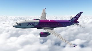 Xplane 11  XEnviro 110 FFA320 Osaka KIX 24R Full approach [upl. by Eizeerb848]