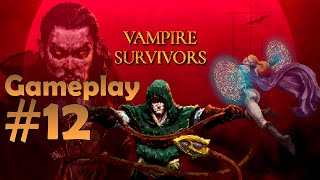 VAMPIRE SURVIVORS  Gameplay 12  Testando Personagem KROCHI na FASE BÔNUS PLANTAS [upl. by Anwahsit]