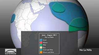 2011 No La Niña Effects June  August 2011 [upl. by Brunhilde]