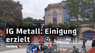 IG Metall Einigung nach 18 Stunden Verhandlungen erzielt [upl. by Drareg189]