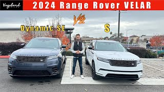 2024 Range Rover VELAR Dynamic SE versus 2024 Range Rover VELAR S [upl. by Elletsirk]