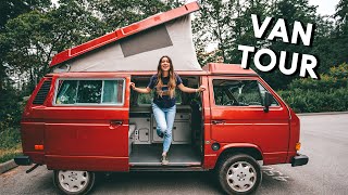 our 1987 Westfalia VAN TOUR [upl. by Laiceps327]